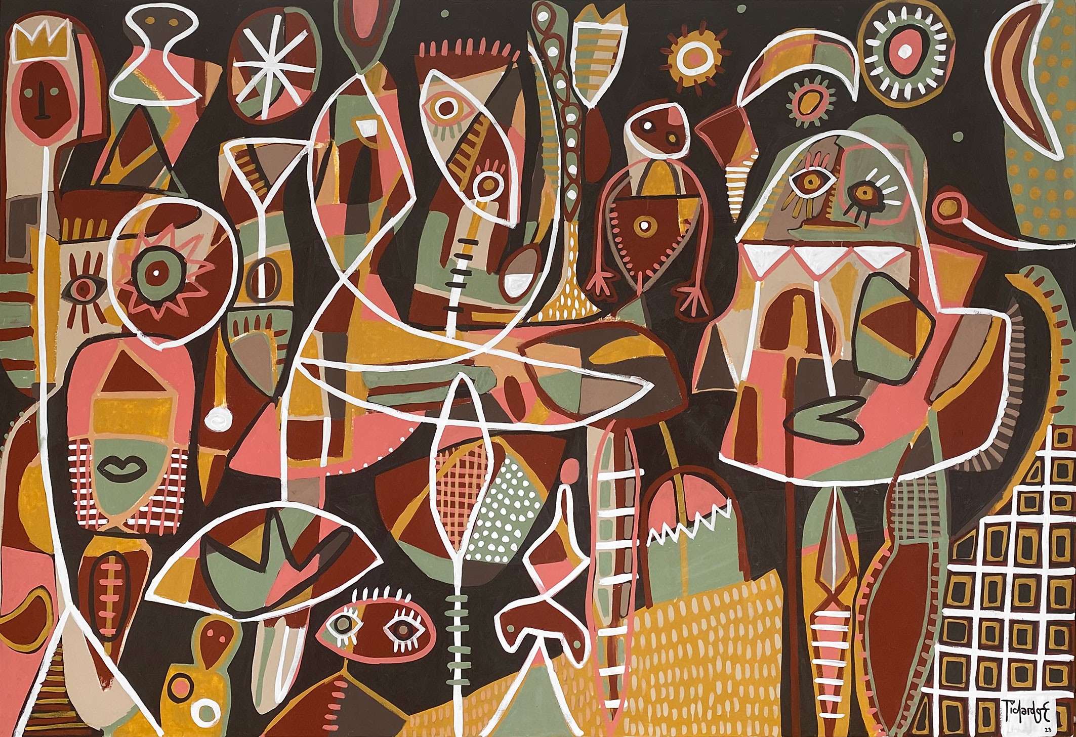 Enrique Pichardo, Africano Enrique Pichardo, Africano