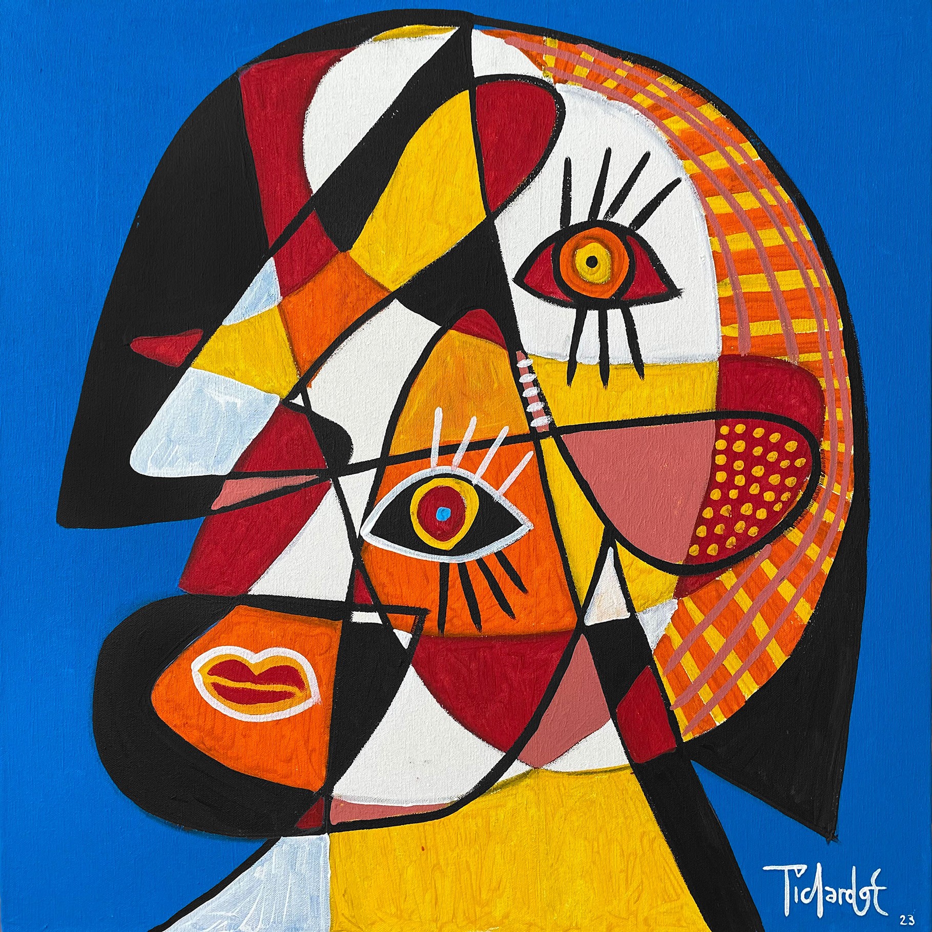 Enrique Pichardo, Retrato Fondo Azul Enrique Pichardo, Retrato Fondo Azul