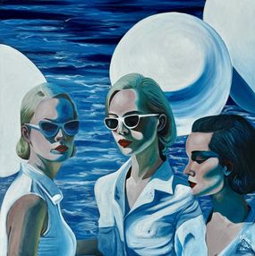 Gemälde, Blue VR778, Kseniya Rai
