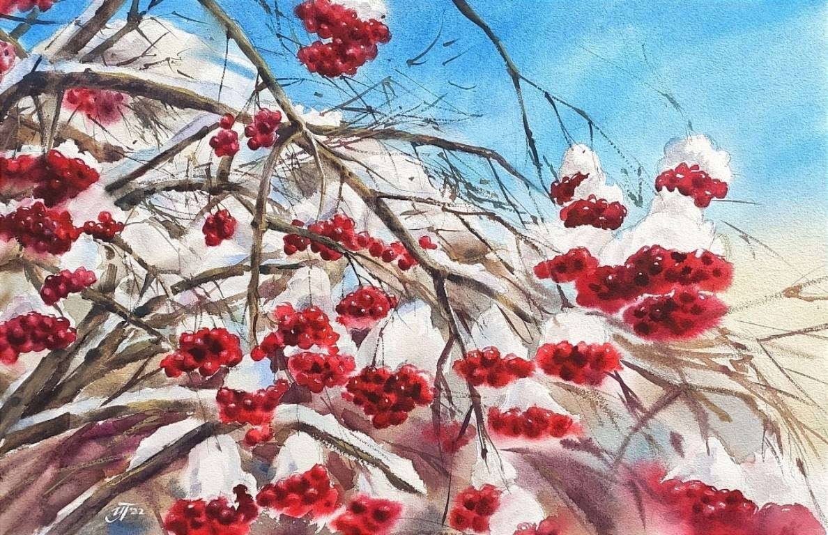 Irina Pronina, Winter berries Irina Pronina, Winter berries