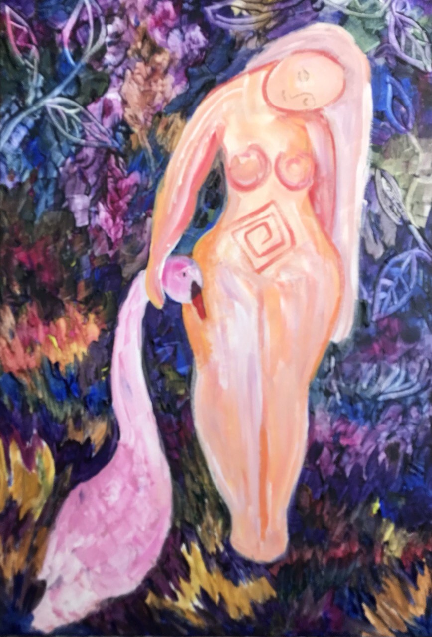 Tetiana Pchelnykova, Union: Woman and Swan Tetiana Pchelnykova, Union: Woman and Swan