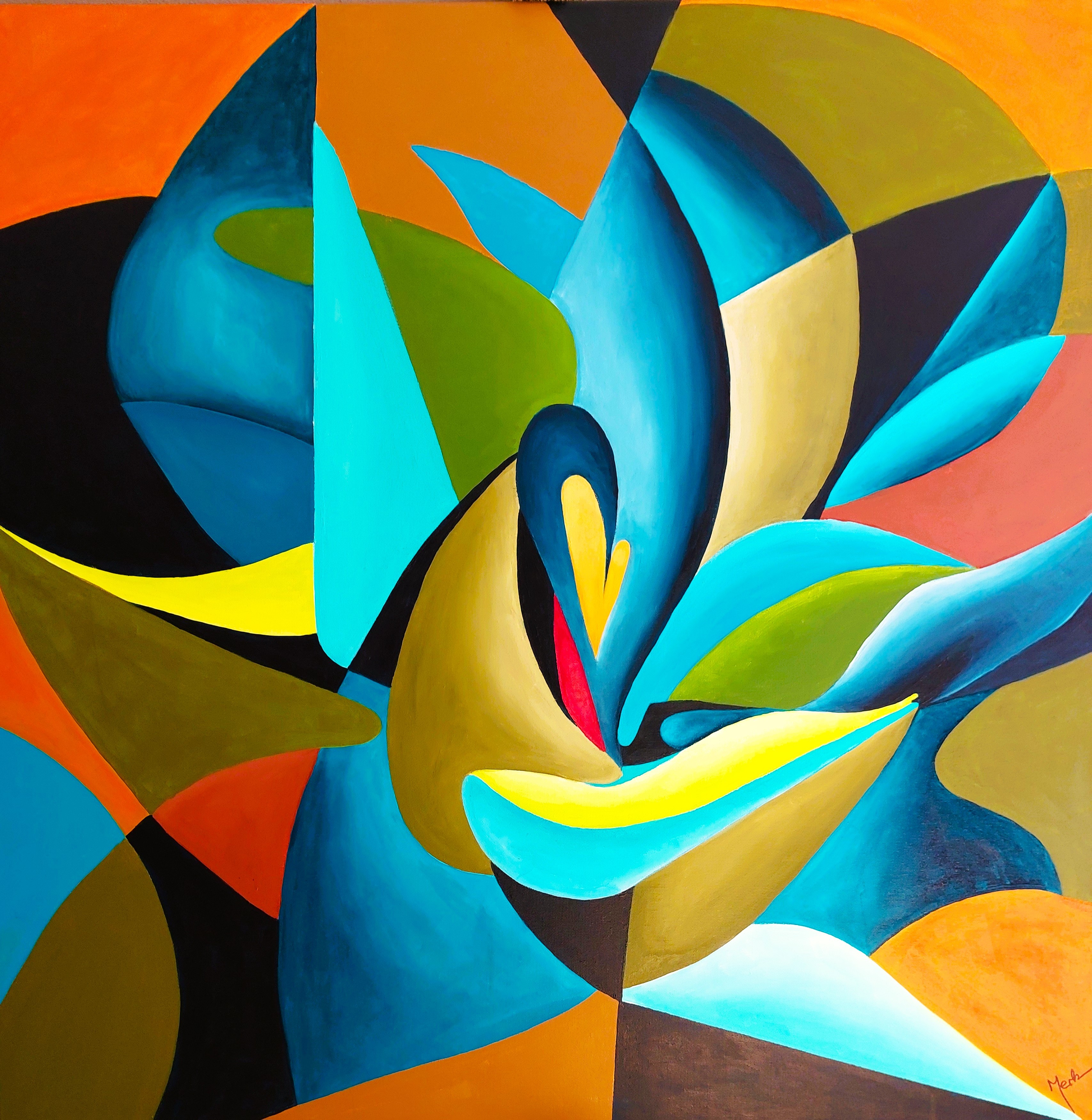 Brigitte Thonhauser-Merk, Abstracion I Brigitte Thonhauser-Merk, Abstracion I