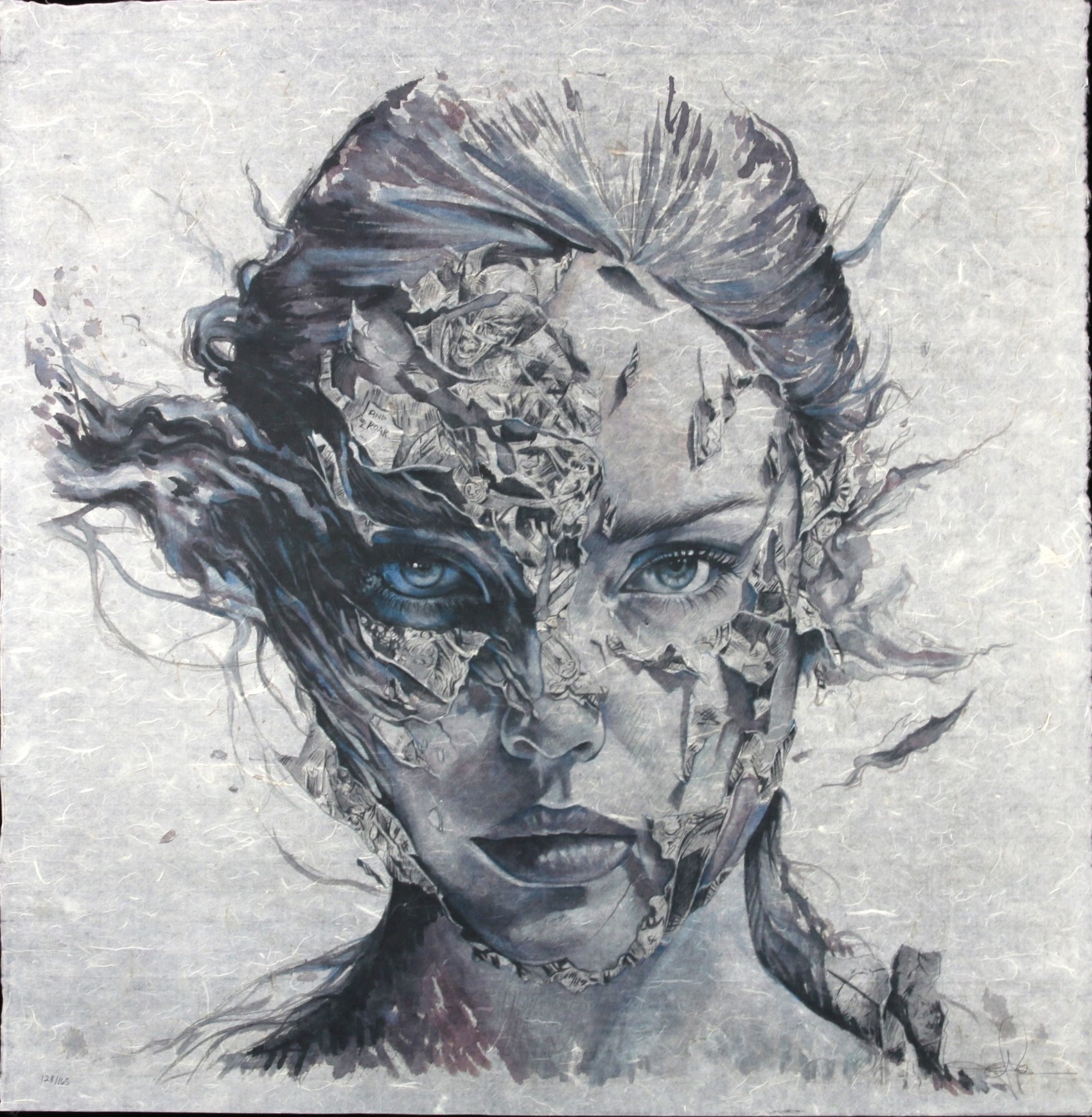 Sandra Chevrier, La cage et L'encre noir Sandra Chevrier, La cage et L'encre noir