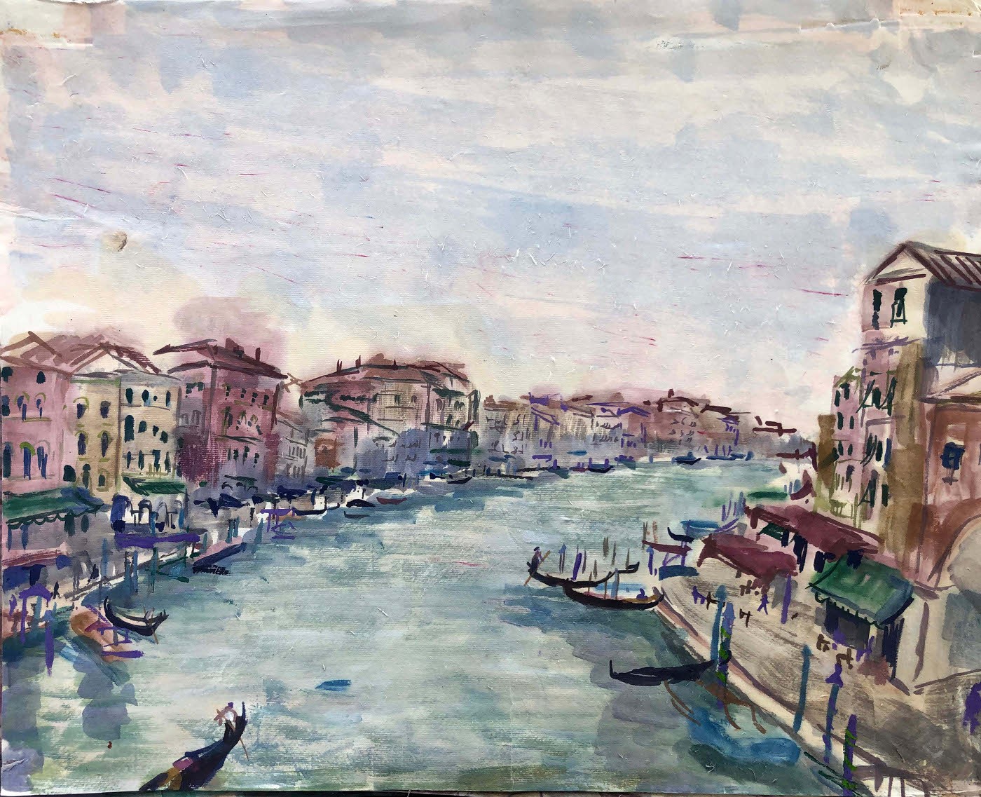 Julien Solé, Grand Canal, vu du Rialto Julien Solé, Grand Canal, vu du Rialto