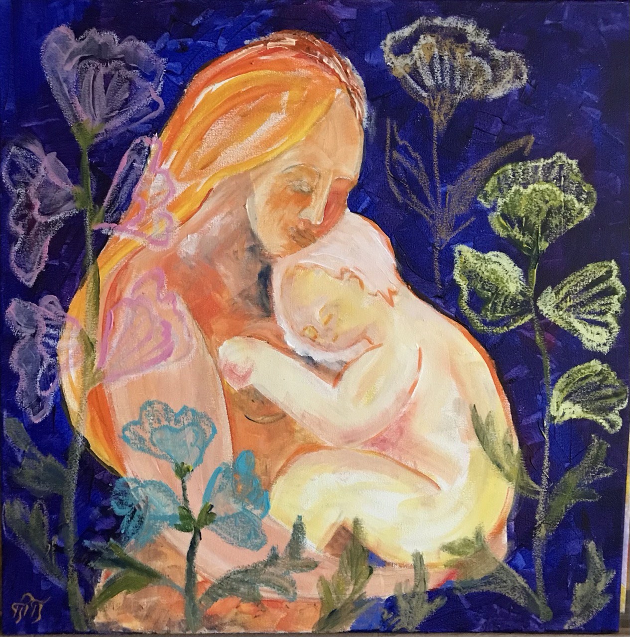 Tetiana Pchelnykova, Mother's Embrace, Gardens of Resilience series Tetiana Pchelnykova, Mother's Embrace, Gardens of Resilience series