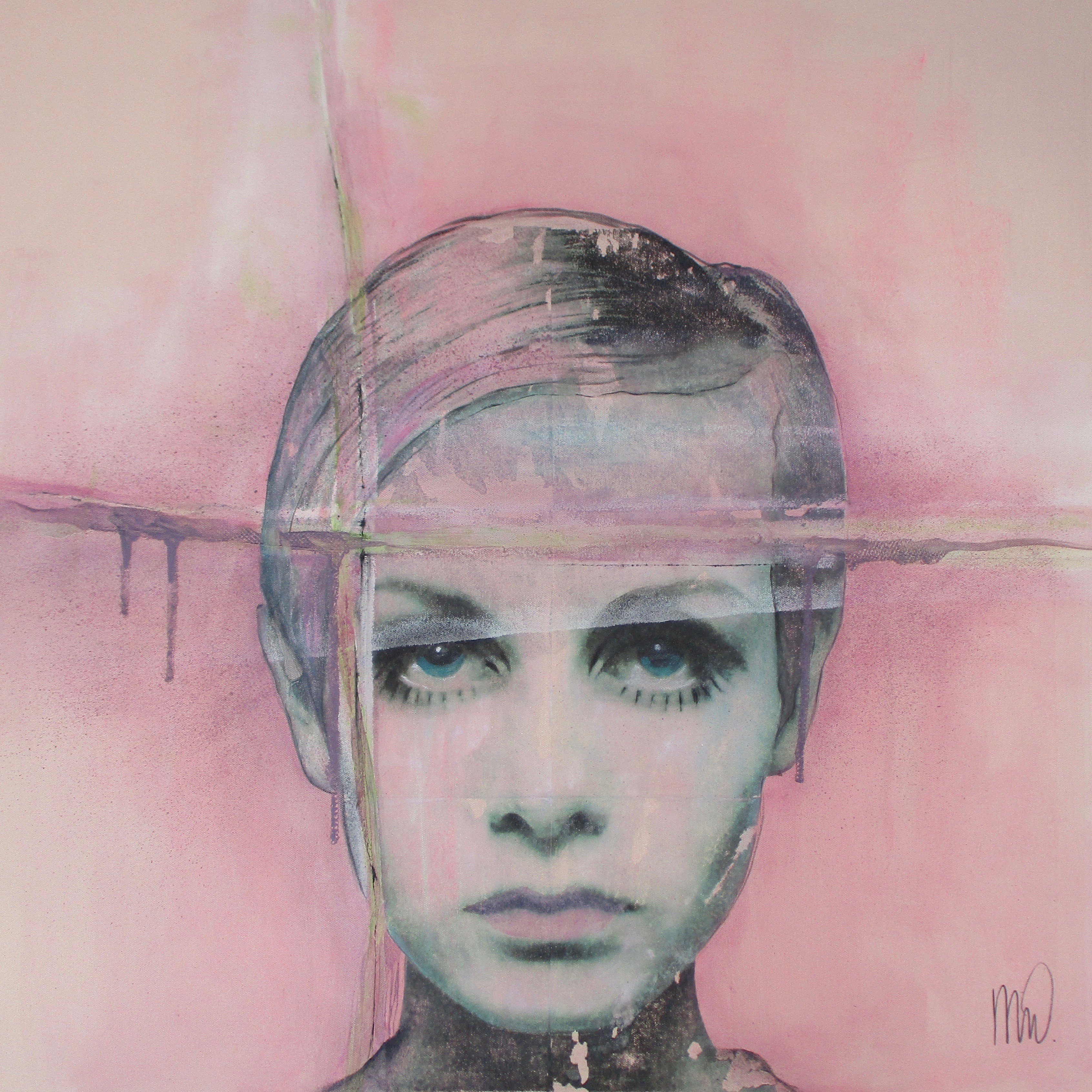 Marian Williams, Twiggy in Pink Marian Williams, Twiggy in Pink