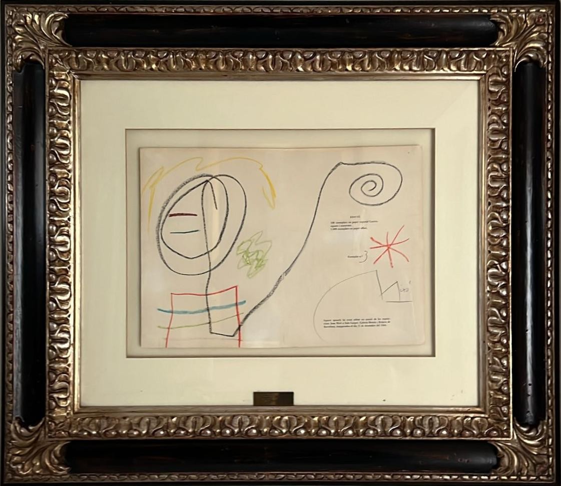 Joan Miró, Non title Joan Miró, Non title