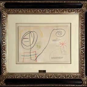 Dessin, Non title, Joan Miró