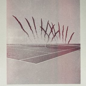 Print, Feu d'artifice et tennis, Marie Vandooren