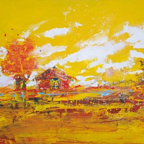 Painting, Yellow, Ruslan Kolomiyets