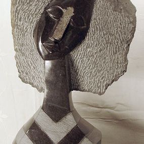 Sculpture, Shona queen, Lovemore James