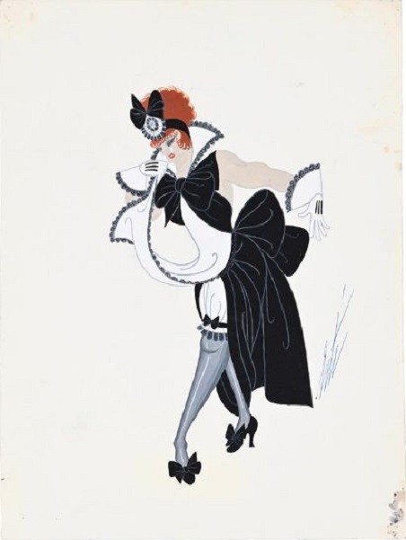 Erte Tirtoff, Pleureuse Erte Tirtoff, Pleureuse