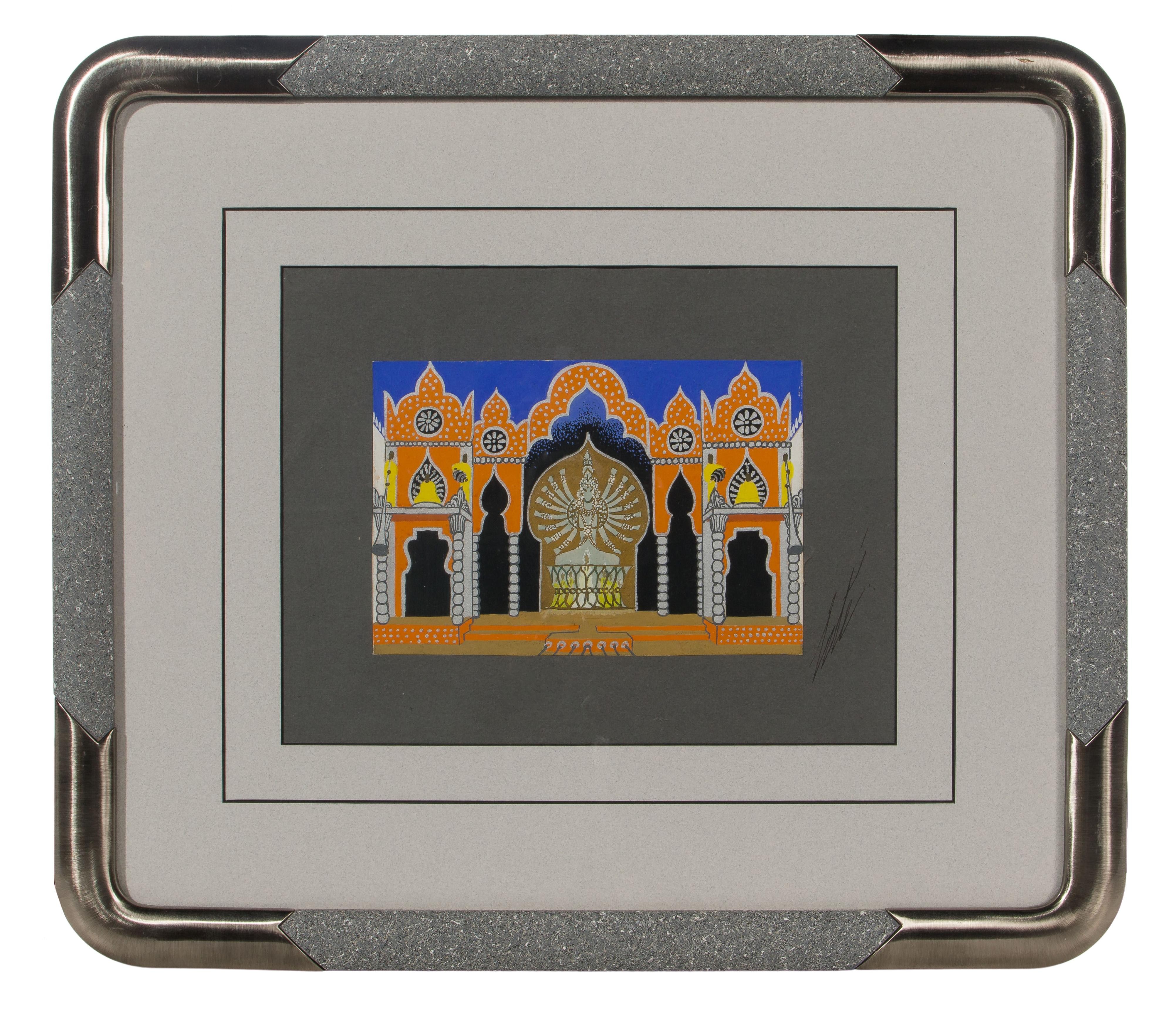 Erte Tirtoff, Temple Roulant Erte Tirtoff, Temple Roulant