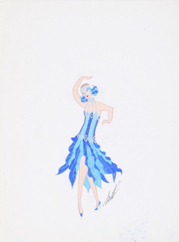 Erte Tirtoff, The Dancing Girl Erte Tirtoff, The Dancing Girl