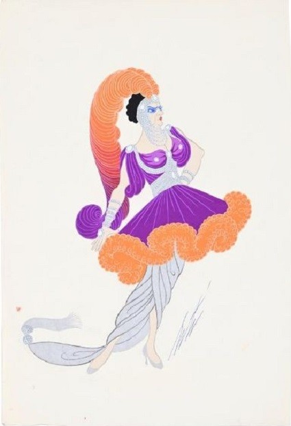 Erte Tirtoff, Pleureuse Erte Tirtoff, Pleureuse