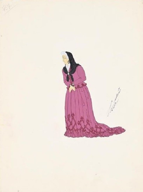 Erte Tirtoff, Mariée de 80 ans Erte Tirtoff, Mariée de 80 ans