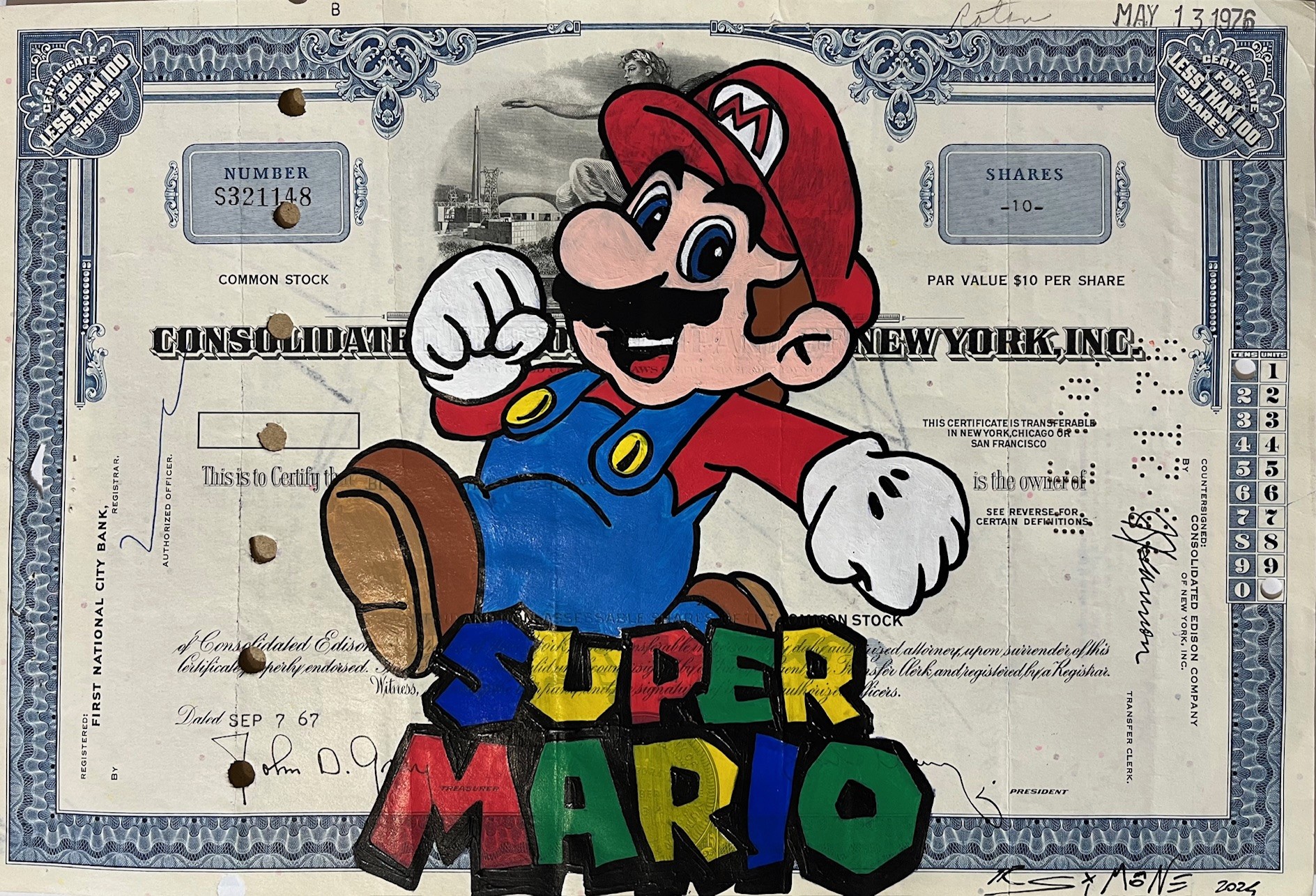 Simone De Rosa, Super Mario Common Stock Simone De Rosa, Super Mario Common Stock