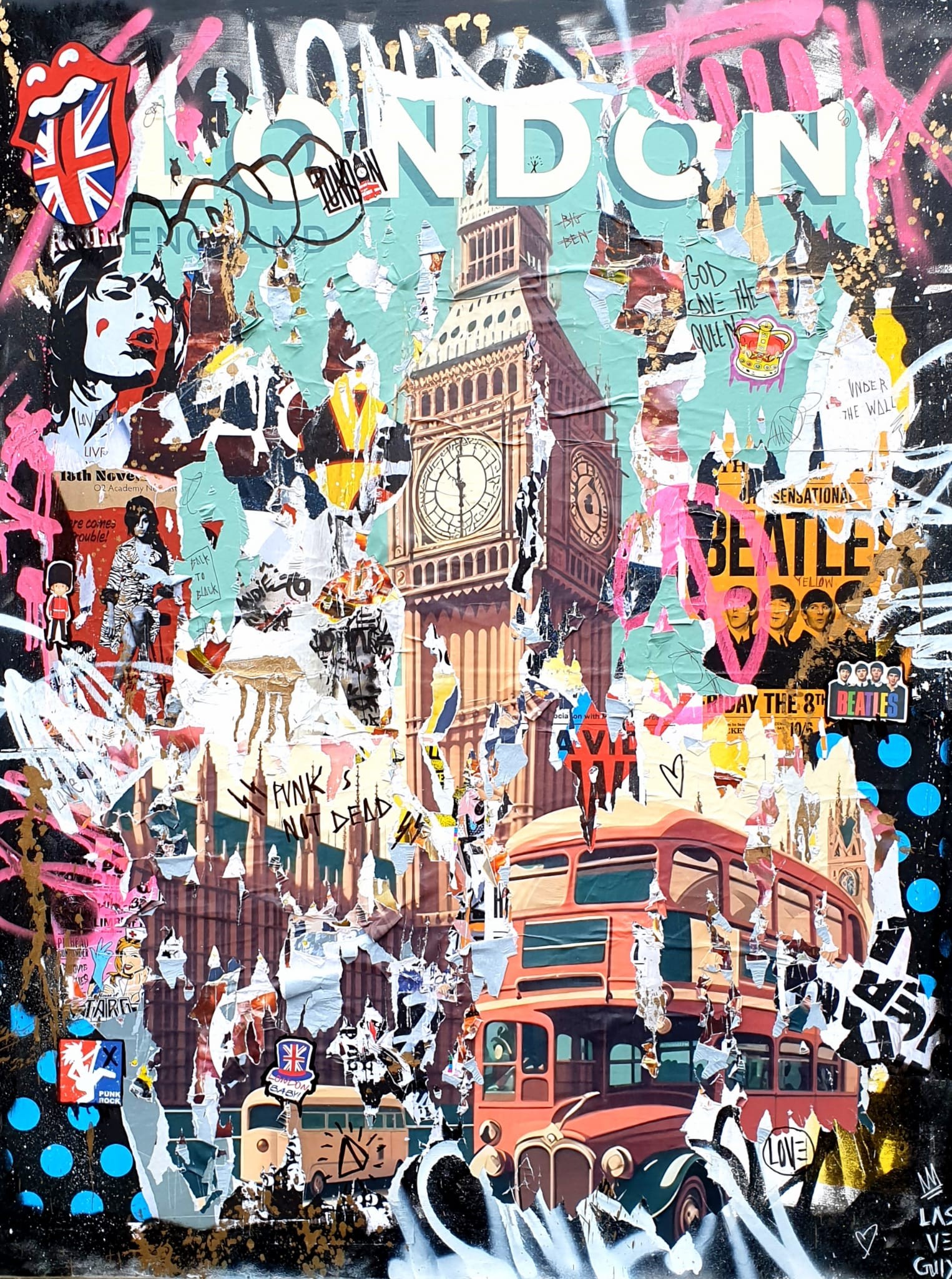 Lasveguix, London Urban Wall Lasveguix, London Urban Wall