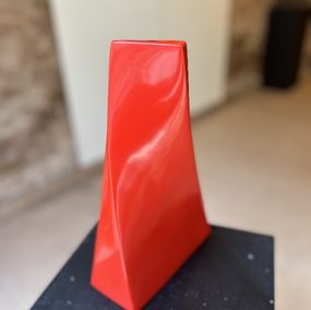 Sculpture, Fusta vermella, Ferran Cartes Yerro
