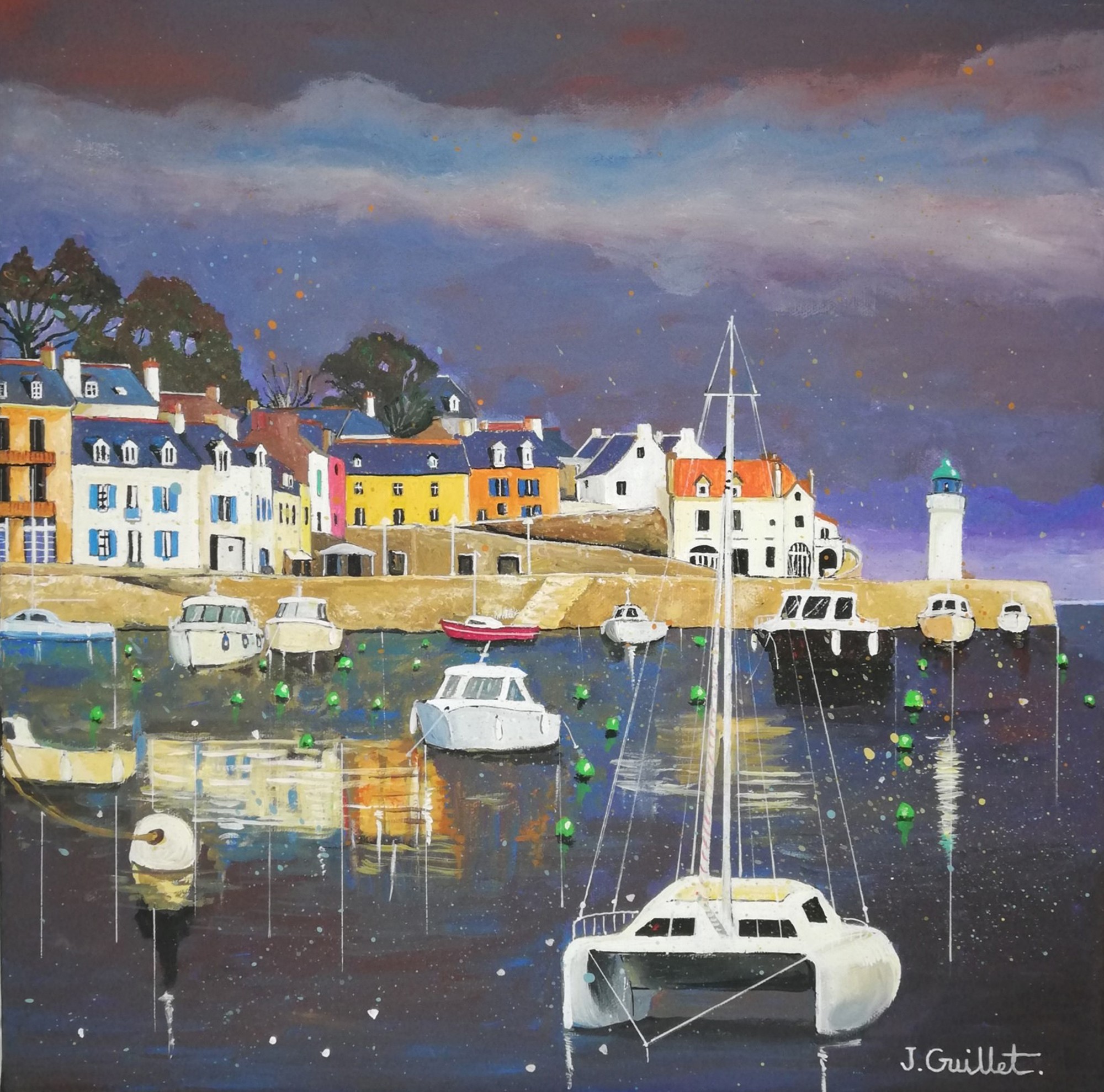 Jacques Guillet, Sauzon Belle-Île en Mer Jacques Guillet, Sauzon Belle-Île en Mer