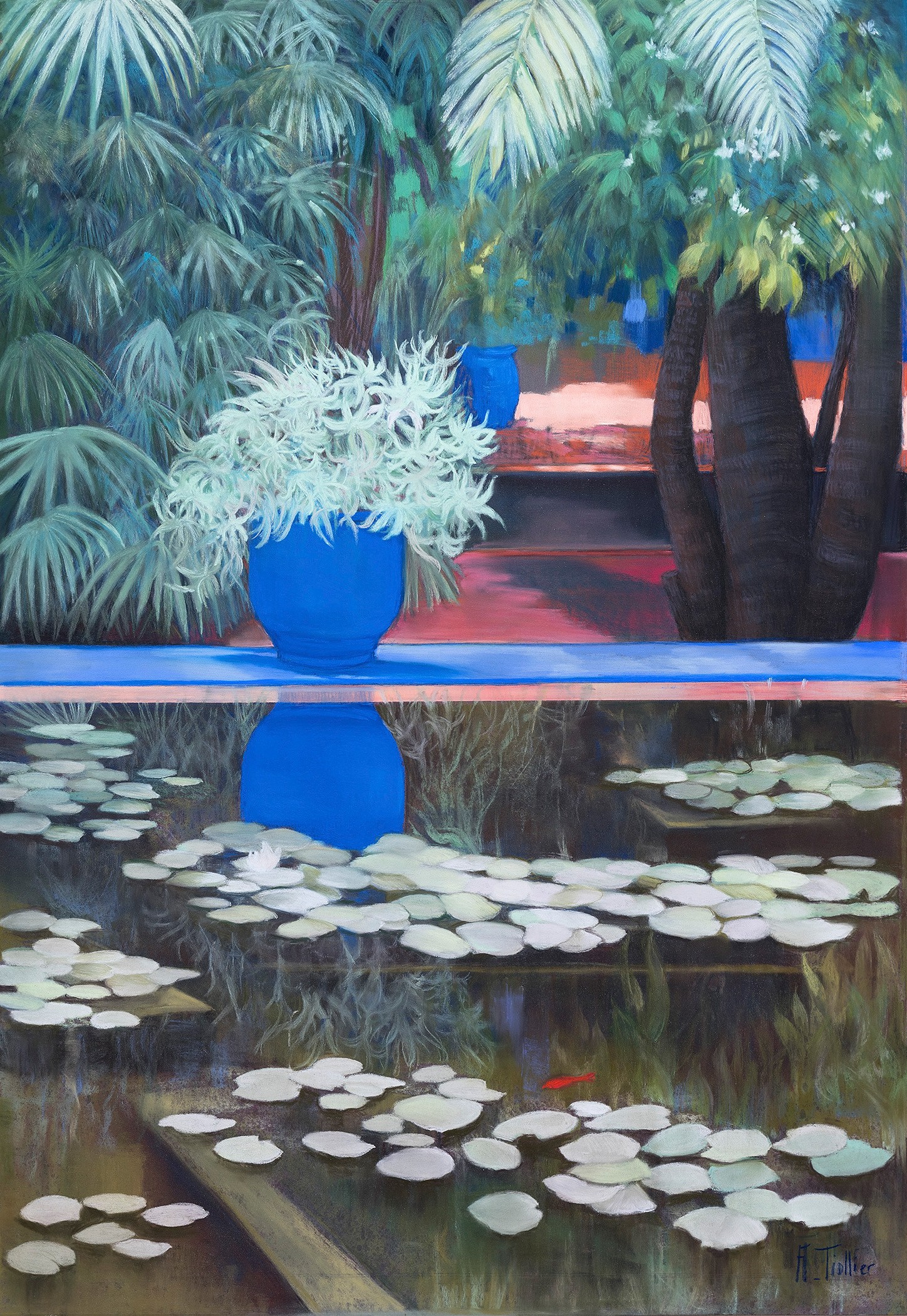 Agnès Tiollier, L'instant Majorelle Agnès Tiollier, L'instant Majorelle