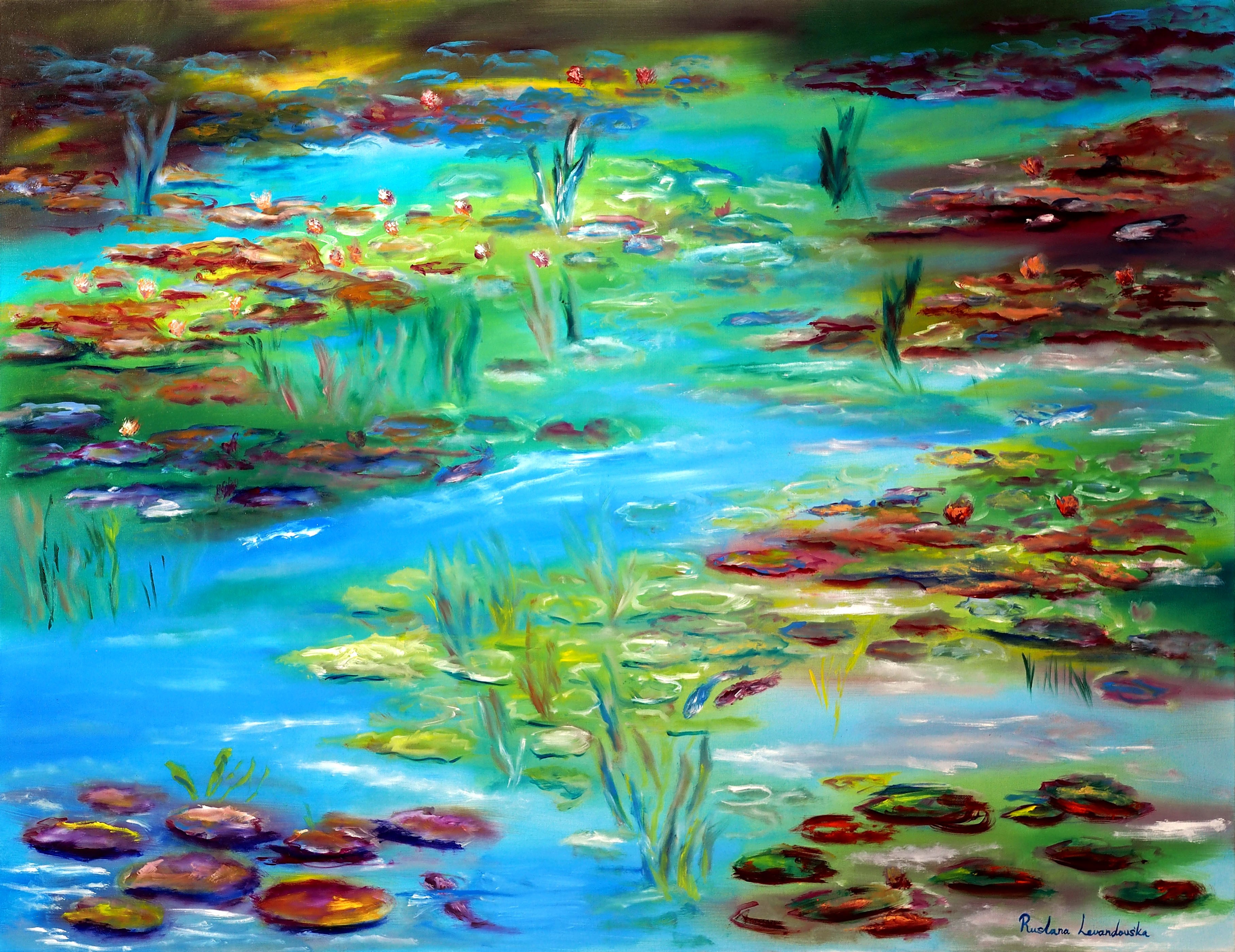 Ruslana Levandovska, Pond of Peacefulness III Ruslana Levandovska, Pond of Peacefulness III