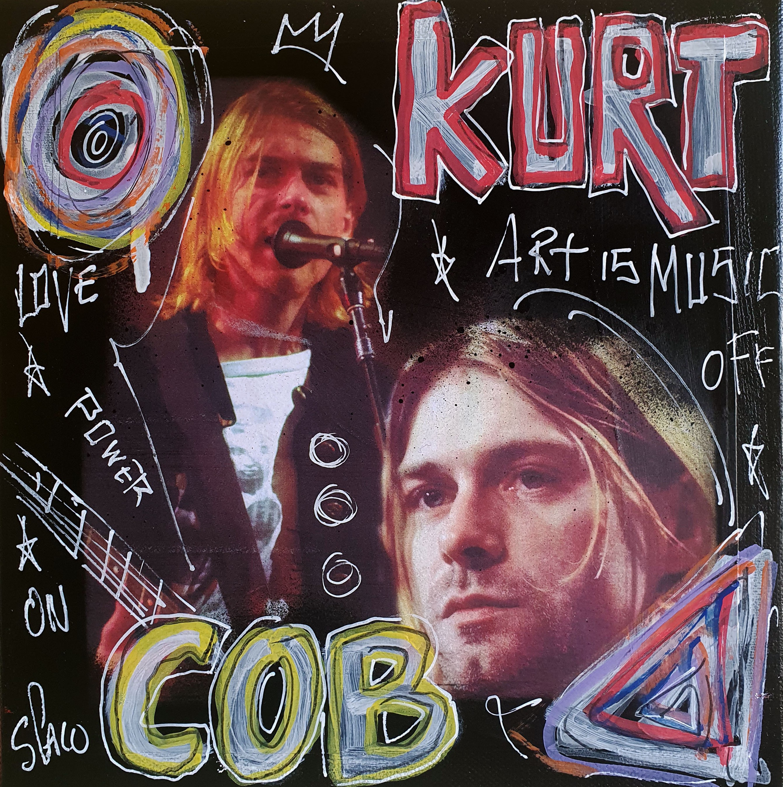 Spaco, Kurt Cobain Nirvana Spaco, Kurt Cobain Nirvana