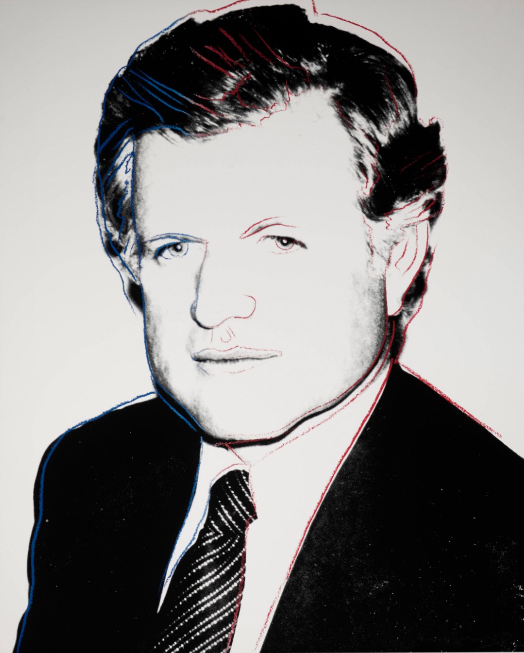 Andy Warhol, Edward Kennedy F.S. II.240 (Unique trial proof) Andy Warhol, Edward Kennedy F.S. II.240 (Unique trial proof)