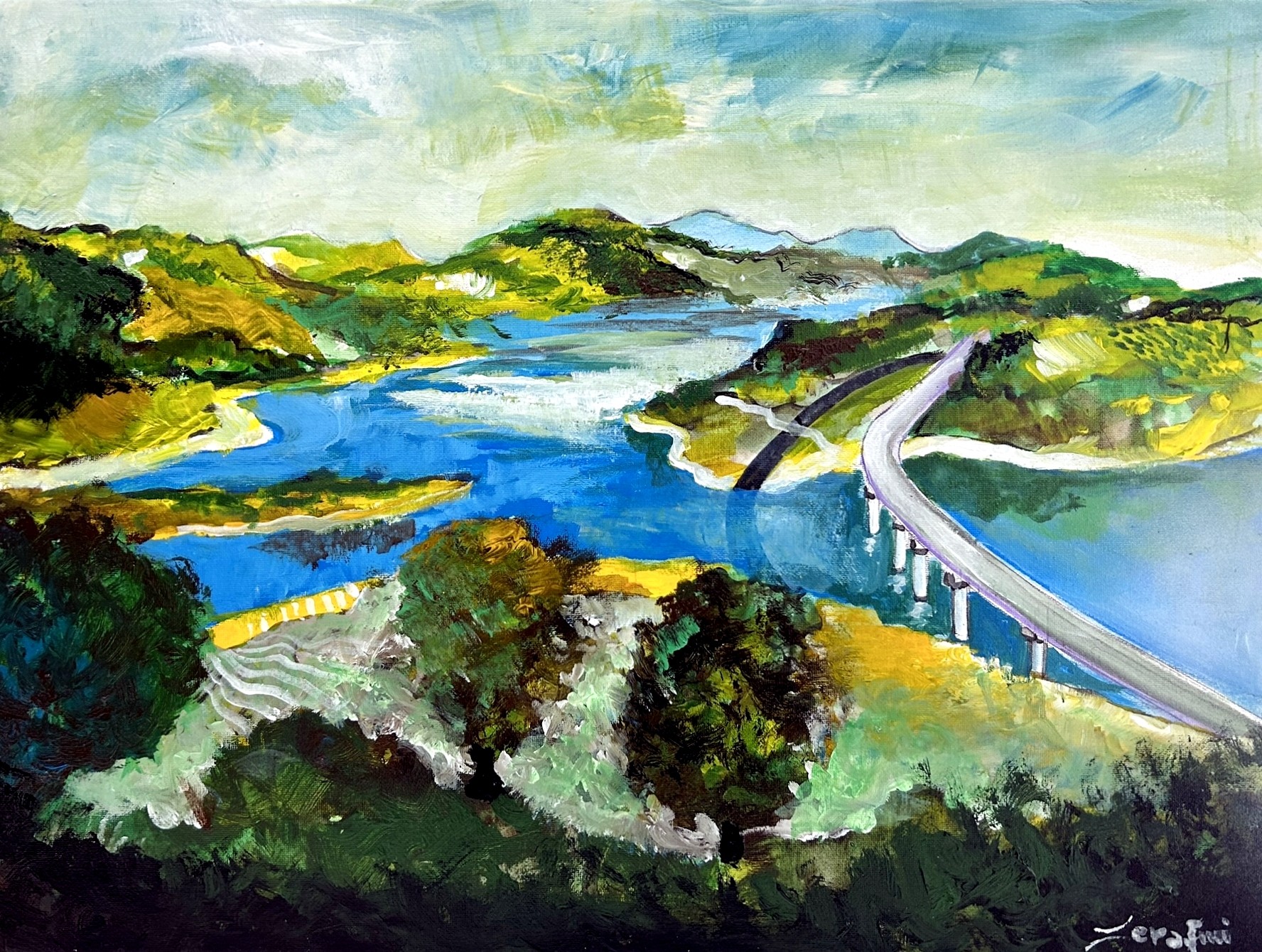 Pio Serafini, Il lago di Castreccioni Pio Serafini, Il lago di Castreccioni
