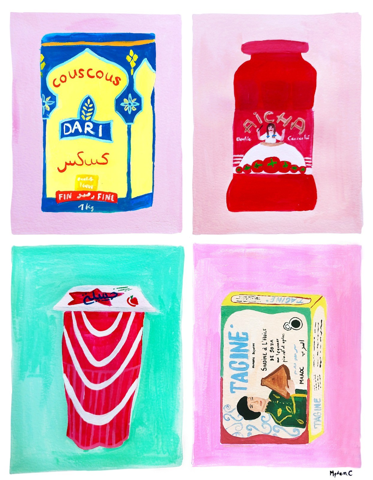 Annaelle Myriam Chaib, Moroccan Pop Art Annaelle Myriam Chaib, Moroccan Pop Art