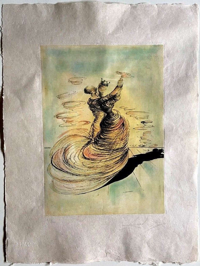 Salvador Dali, La danse royale Salvador Dali, La danse royale
