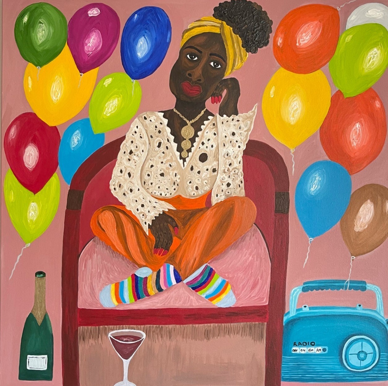 Sophia Oshodin, A Farewell to My Problem Days II Sophia Oshodin, A Farewell to My Problem Days II