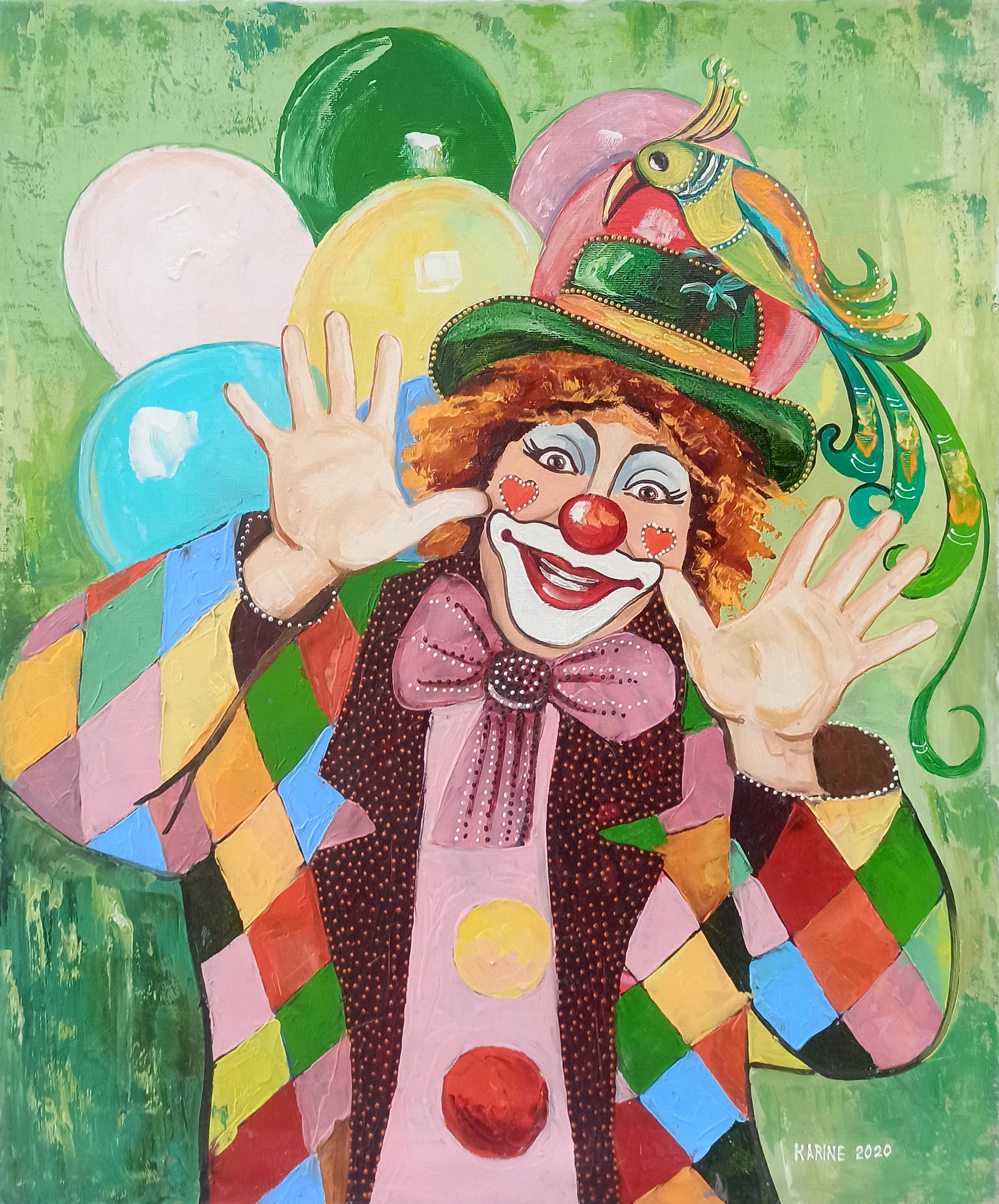 Karine Harutyunyan, Jubilant jester Karine Harutyunyan, Jubilant jester