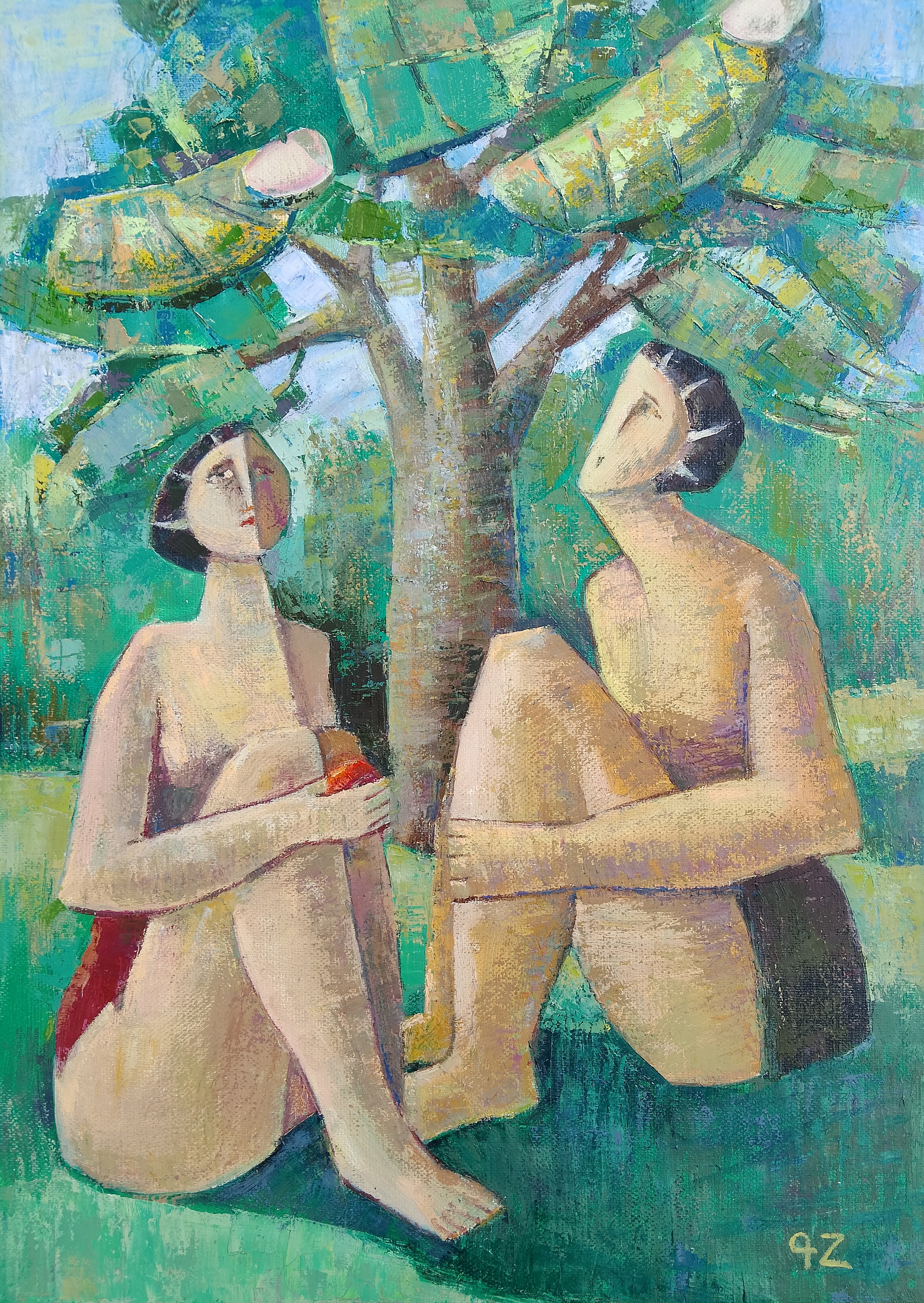 Gegham Hunanyan, In the shade of affection Gegham Hunanyan, In the shade of affection