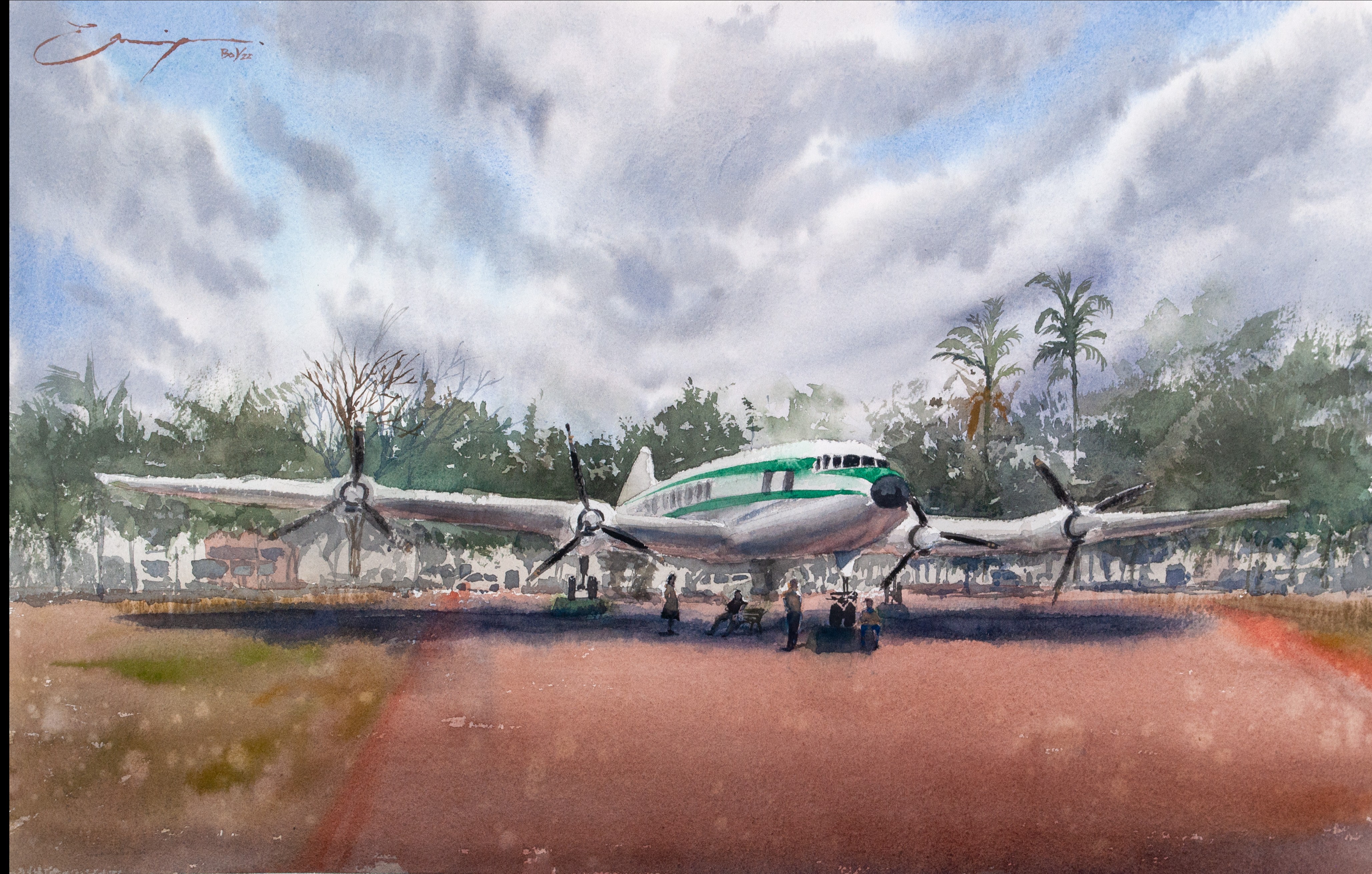 Edgar Quispe, The pirate plane Edgar Quispe, The pirate plane