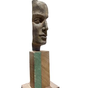 Skulpturen, Fragment sur bois, Beatrice Bizot