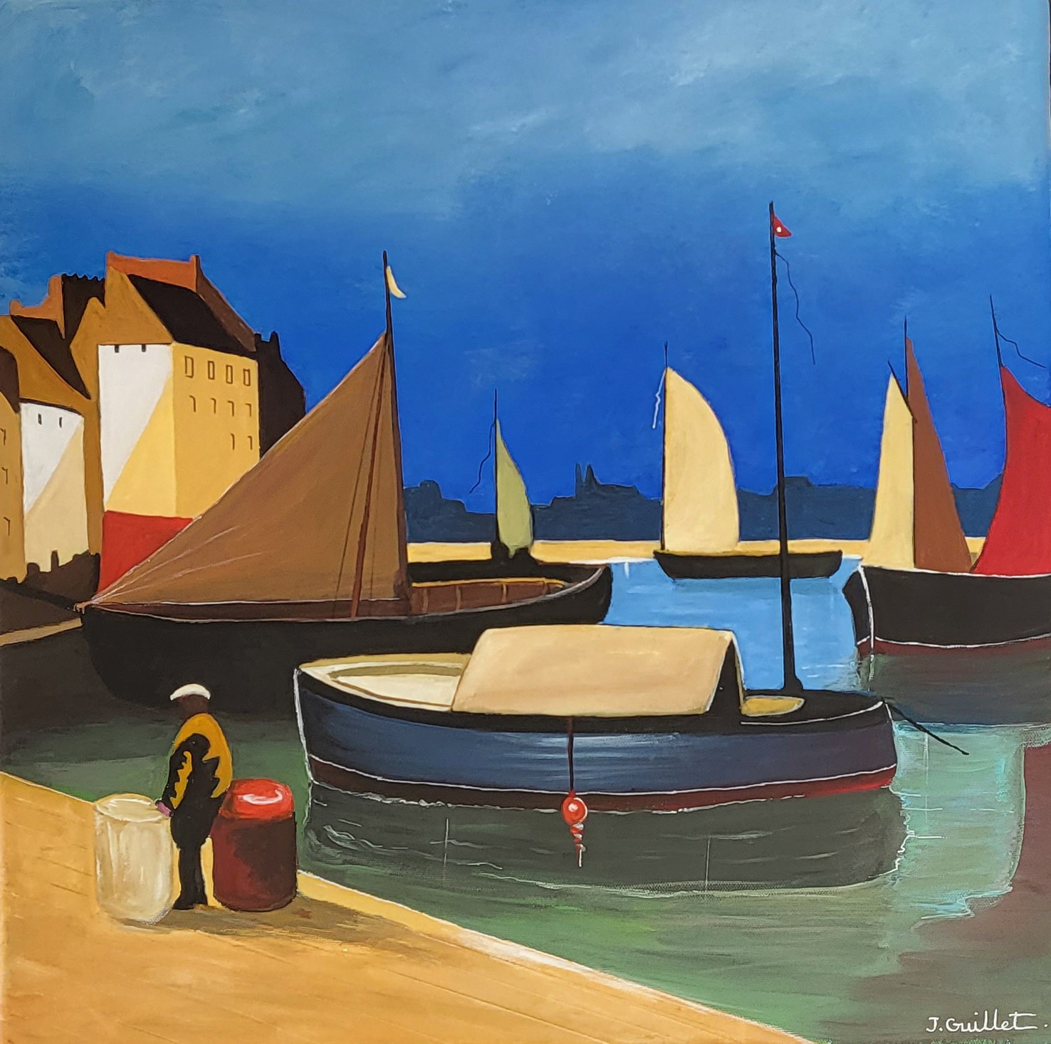 Jacques Guillet, Quai des barges Jacques Guillet, Quai des barges