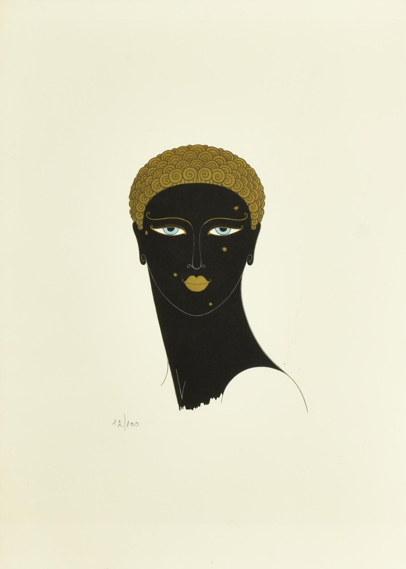 Erte Tirtoff, Reine de Sabah Erte Tirtoff, Reine de Sabah