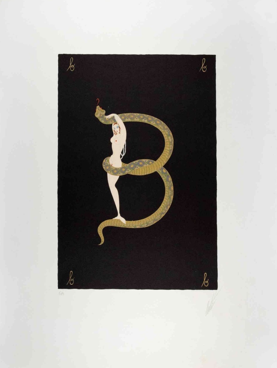 Erte Tirtoff, Letter B Erte Tirtoff, Letter B