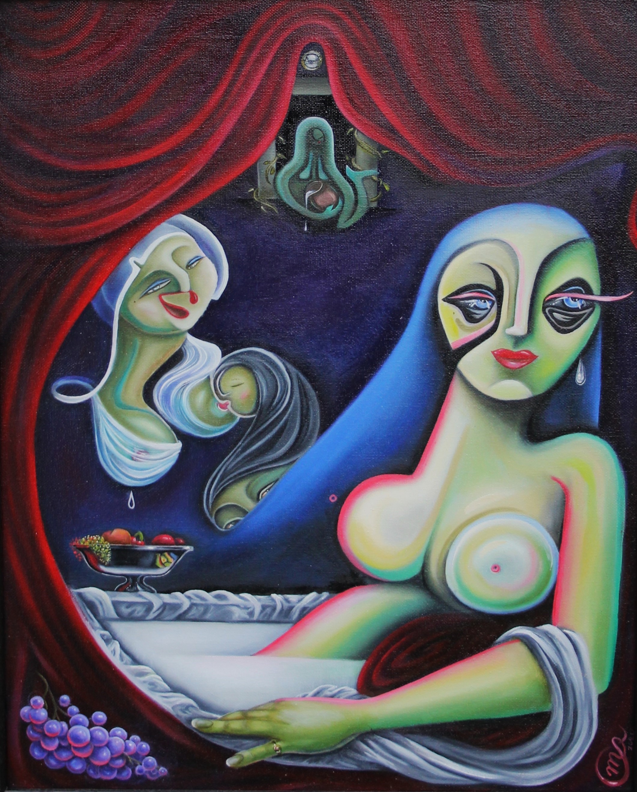 Marian Smith, A lady in her bath Marian Smith, A lady in her bath