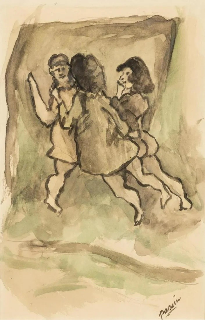 Jules Pascin, Trois Grâces Jules Pascin, Trois Grâces