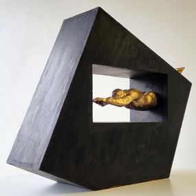 Sculpture, El salto II, Amancio Gonzalez