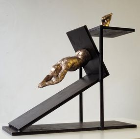 Skulpturen, El salto III, Amancio Gonzalez