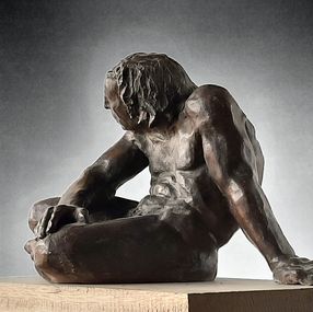 Skulpturen, Guerrero herido, Amancio Gonzalez