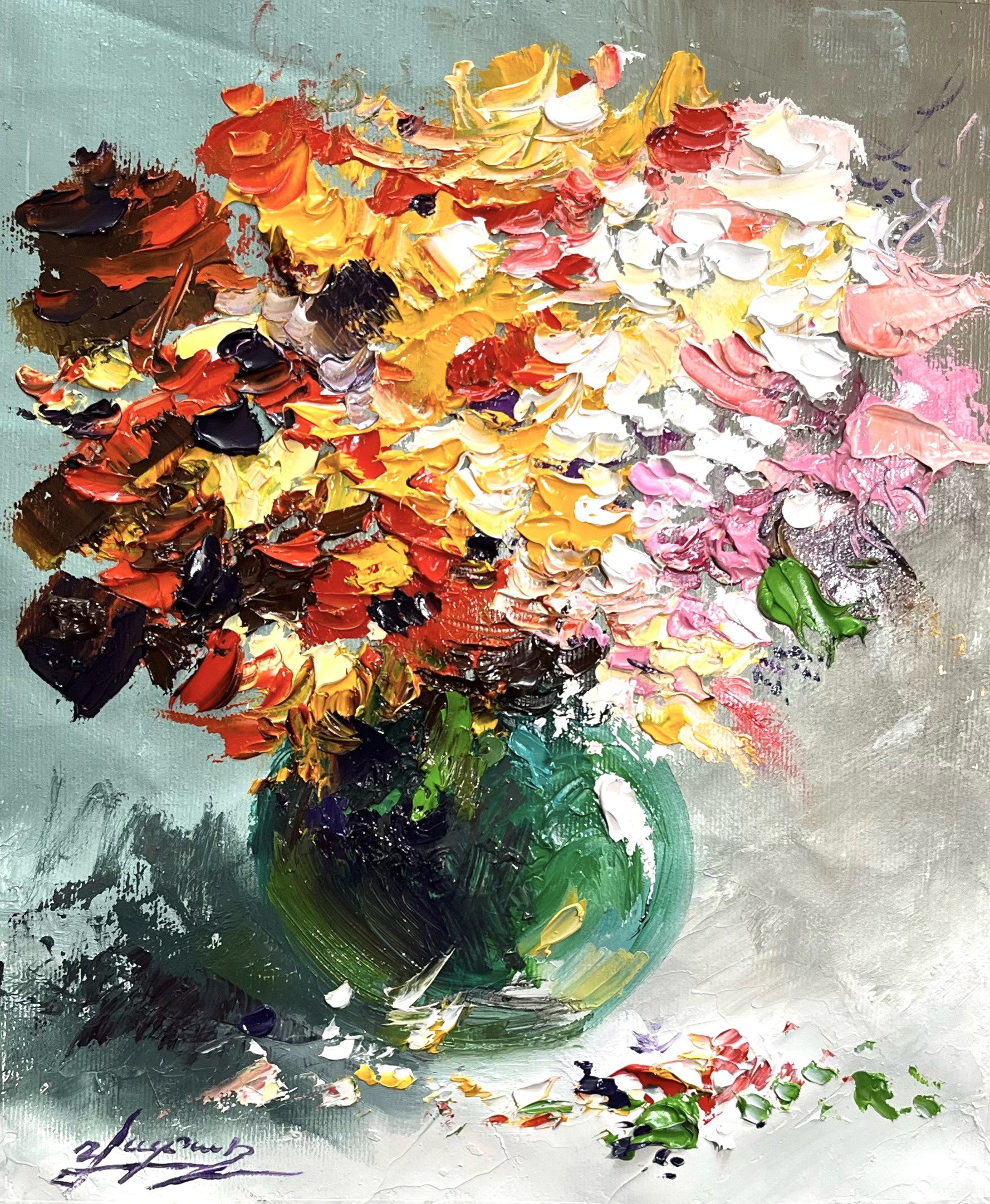 Vahe Bagumyan, Burst of blossoms Vahe Bagumyan, Burst of blossoms