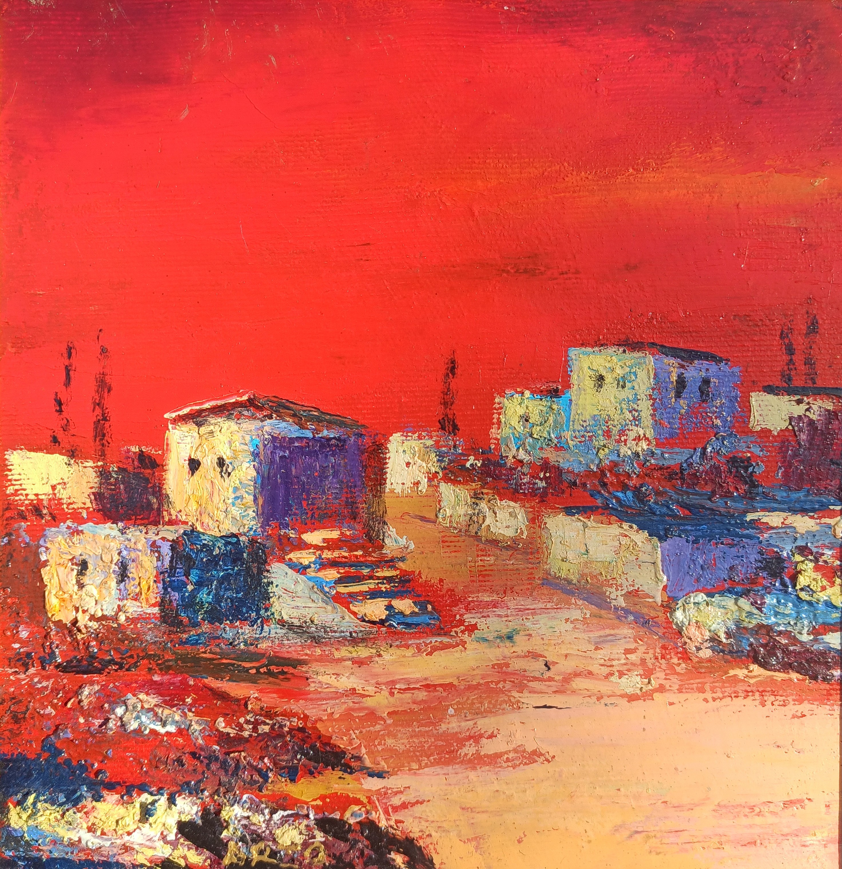 Arto Mkrtchyan, Crimson dusk Arto Mkrtchyan, Crimson dusk