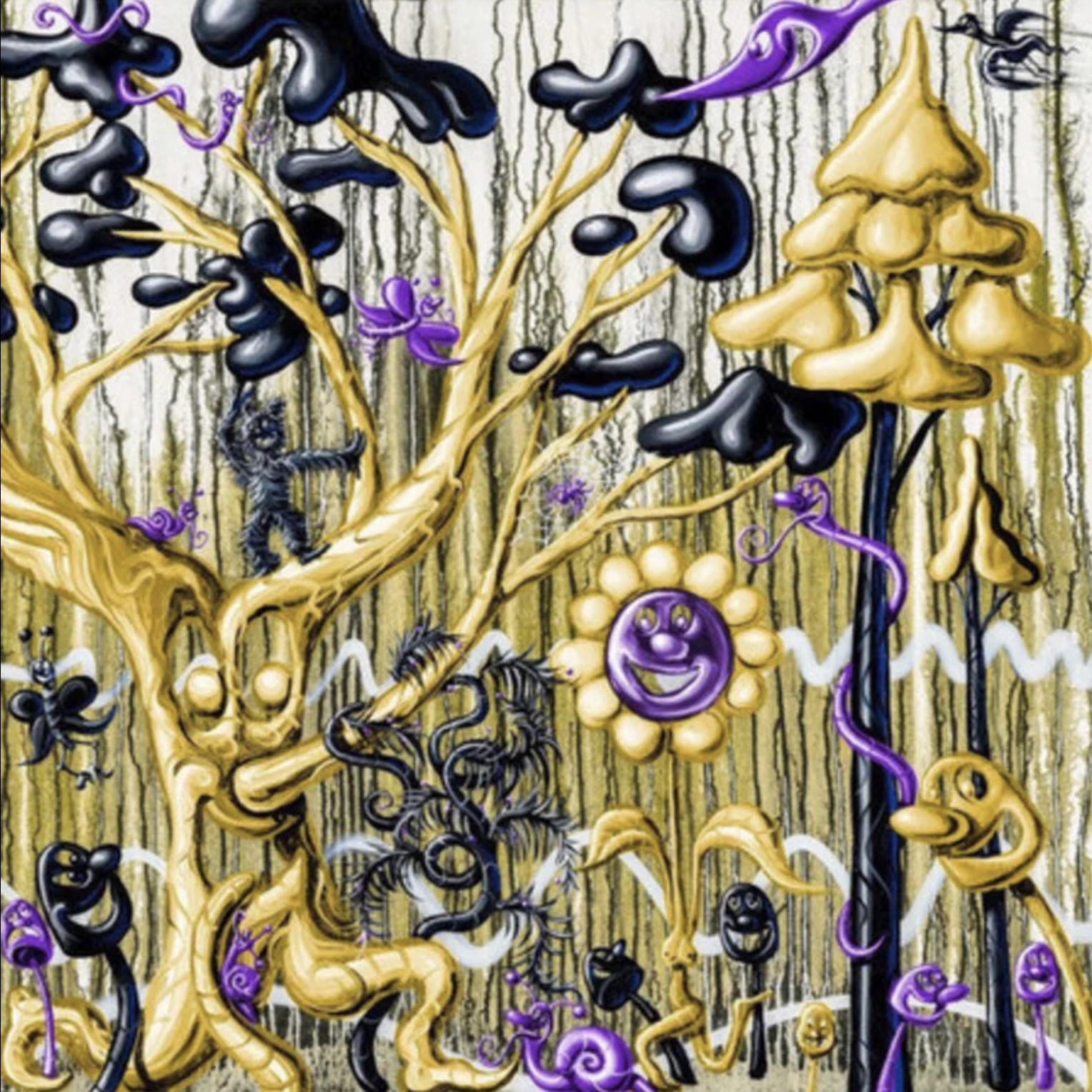 Kenny Scharf, Furungle (Yellow) Kenny Scharf, Furungle (Yellow)