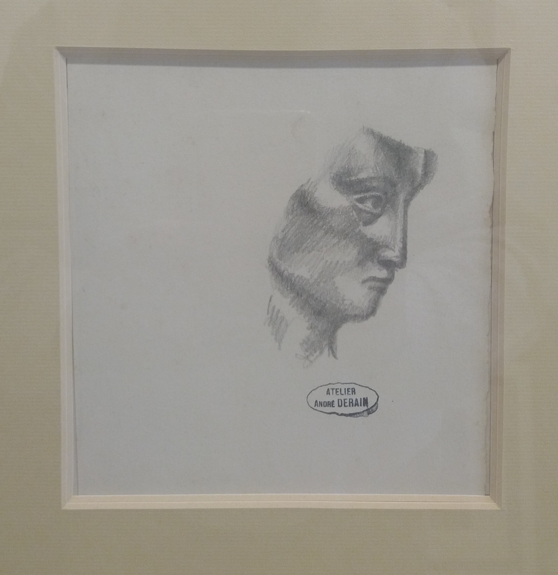 André Derain, Female profile André Derain, Female profile