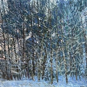 Painting, Winter lace 1, Nadezda Stupina