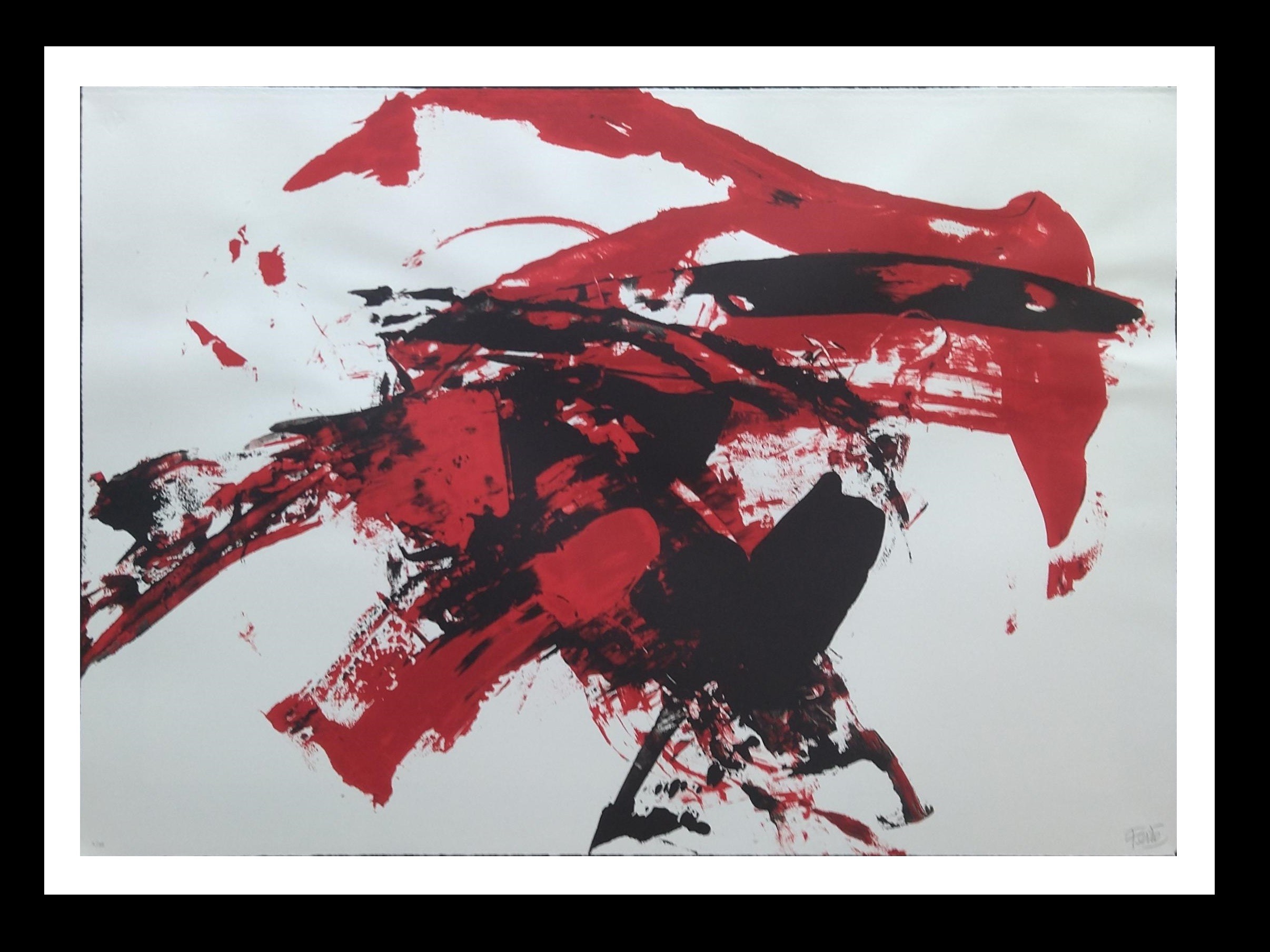 Luis Feito, Red series Luis Feito, Red series